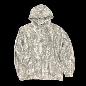 Abercrombie & Fitch Winter Camo Oversized Hoodie Soft Essentials Mens XL X-Large